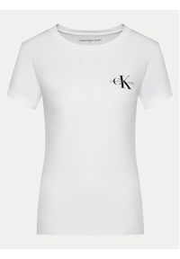 Calvin Klein Jeans Komplet 2 t-shirtów J20J219734 Kolorowy Slim Fit. Materiał: bawełna. Wzór: kolorowy #9