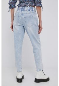 only - Only jeansy damskie high waist. Stan: podwyższony. Kolor: niebieski