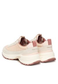 Calvin Klein Sneakersy Hike Runner Mg Nylon Mix YW0YW02075 Różowy. Kolor: różowy. Materiał: skóra #5