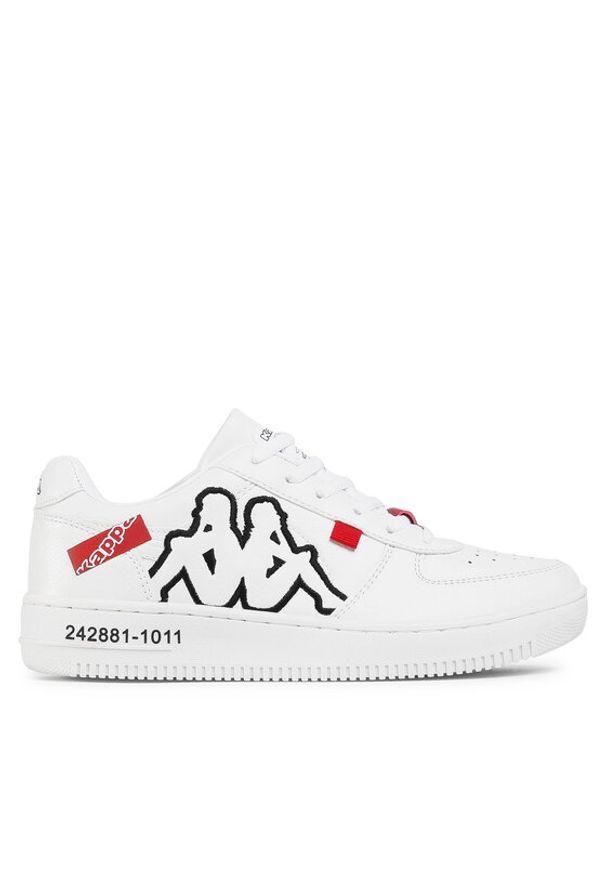 Kappa Sneakersy 242881 Biały. Kolor: biały. Materiał: skóra