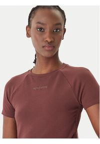 Patrizia Pepe T-Shirt 2M4549/J416-B887 Brązowy Reglan Fit. Kolor: brązowy #4