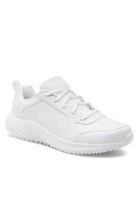skechers - Skechers Sneakersy 405627L WHT Biały. Kolor: biały. Materiał: syntetyk #4