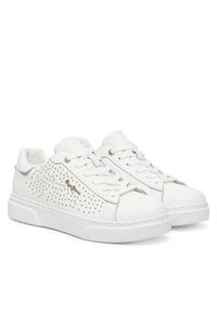 Pepe Jeans Sneakersy Eaton Gala PLS00039 Biały. Kolor: biały. Materiał: skóra #4