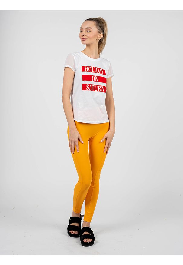 Patrizia Pepe Legginsy | 2P1420 JZ26 | Kobieta | Pomarańczowy. Kolor: pomarańczowy. Materiał: poliamid, elastan