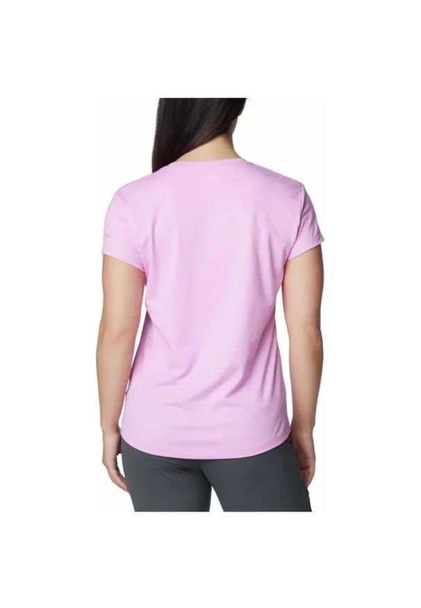 columbia - Koszulka damska Columbia Sun Trek Short Sleeve Tee. Kolor: różowy