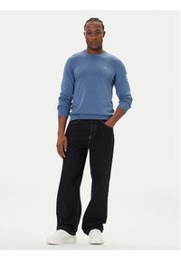 Levi's® Sweter Housemark A7207-0032 Niebieski Regular Fit. Kolor: niebieski. Materiał: bawełna