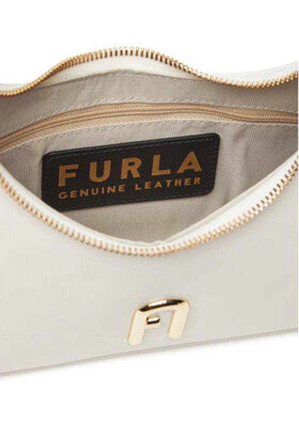 Furla Torebka Diamante Mini WB00863 AX0733 BG PNN00 Écru. Materiał: skórzane