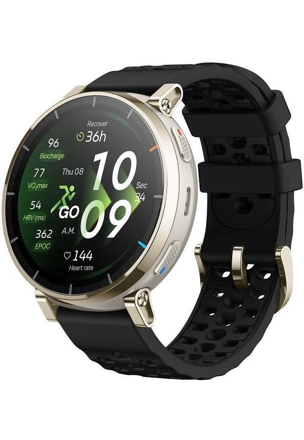 AMAZFIT - Smartwatch Amazfit Smartwatch Amazfit Active 3 Premium NFC Apex Silver. Rodzaj zegarka: smartwatch