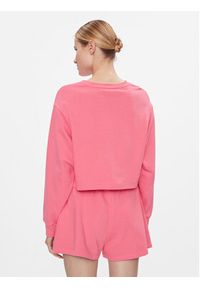 Armani Exchange Bluza 3DYM90 YJFHZ 14BH Różowy Regular Fit. Kolor: różowy. Materiał: bawełna #5