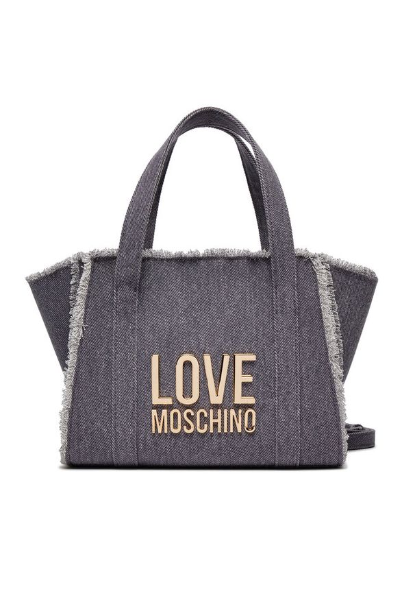 Love Moschino - Torebka LOVE MOSCHINO. Kolor: szary