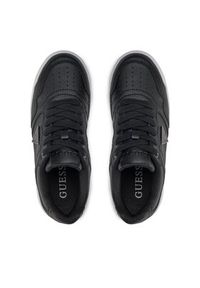 Guess Sneakersy Miram FLPMIR ELE12 Czarny. Kolor: czarny. Materiał: skóra