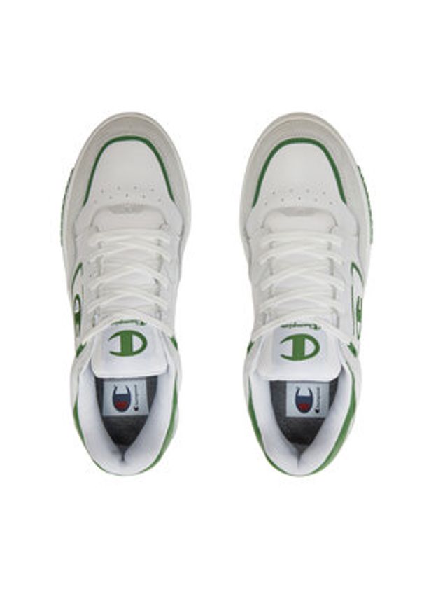 Champion Sneakersy Z80 Low Low Cut Shoe S22217-CHA-WW012 Biały. Kolor: biały. Materiał: skóra