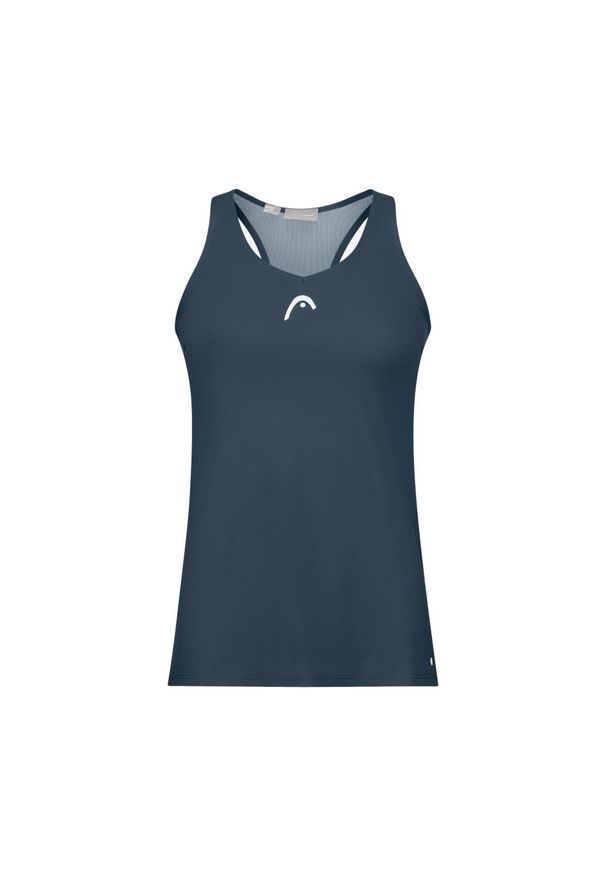 Damski tank top Head Spirit. Kolor: niebieski. Sport: tenis
