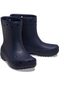 Kalosze męskie Crocs Classic Rain Boot. Kolor: niebieski