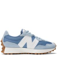 Buty New Balance sneakersy MS327MQ niebieskie. Okazja: na co dzień. Kolor: niebieski. Materiał: materiał, zamsz, skóra, guma. Szerokość cholewki: normalna #6