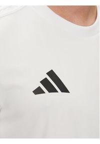 Adidas - adidas Koszulka techniczna Squadra 25 Jersey JG5834 Biały Slim Fit. Kolor: biały. Materiał: syntetyk #6