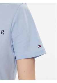 TOMMY HILFIGER - Tommy Hilfiger T-Shirt WW0WW40276 Niebieski Regular Fit. Kolor: niebieski. Materiał: bawełna