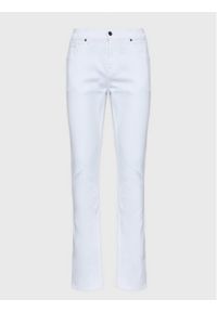 7 FOR ALL MANKIND - 7 For All Mankind Jeansy JSMSP460QQ Biały Slim Fit. Kolor: biały