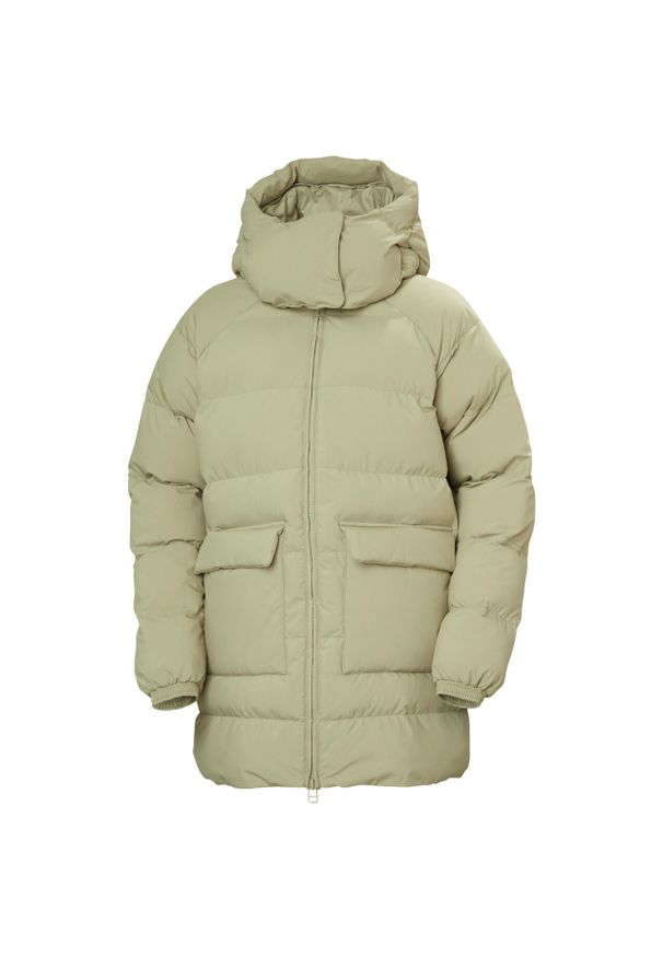 Damska kurtka puchowa Helly Hansen Ellie Puffy. Kolor: zielony. Materiał: puch. Sezon: zima