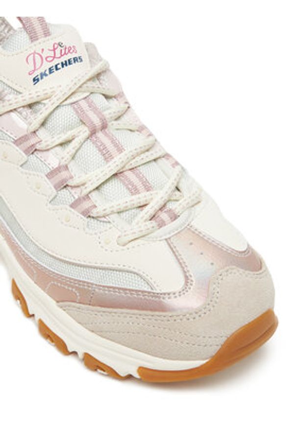 skechers - Skechers Sneakersy D'Lites 150556/LTPK Różowy. Kolor: różowy. Materiał: materiał