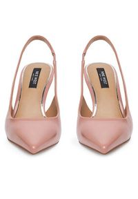 Nine West Szpilki SX005-01 Różowy. Kolor: różowy. Materiał: skóra. Obcas: na szpilce