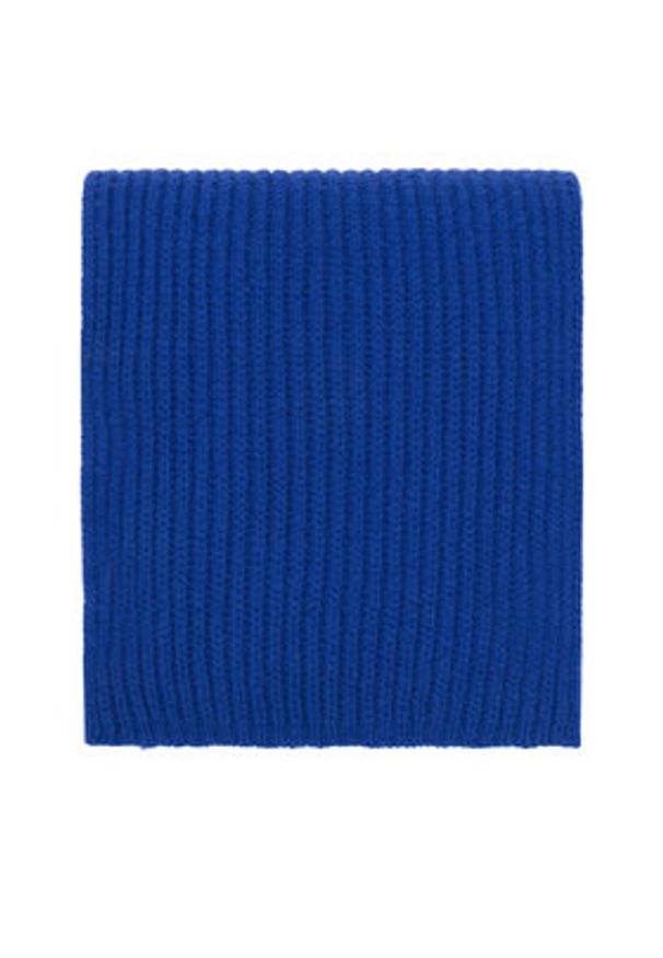 United Colors of Benetton - United Colors Of Benetton Szalik 1302U0723 Granatowy. Kolor: niebieski. Materiał: wełna