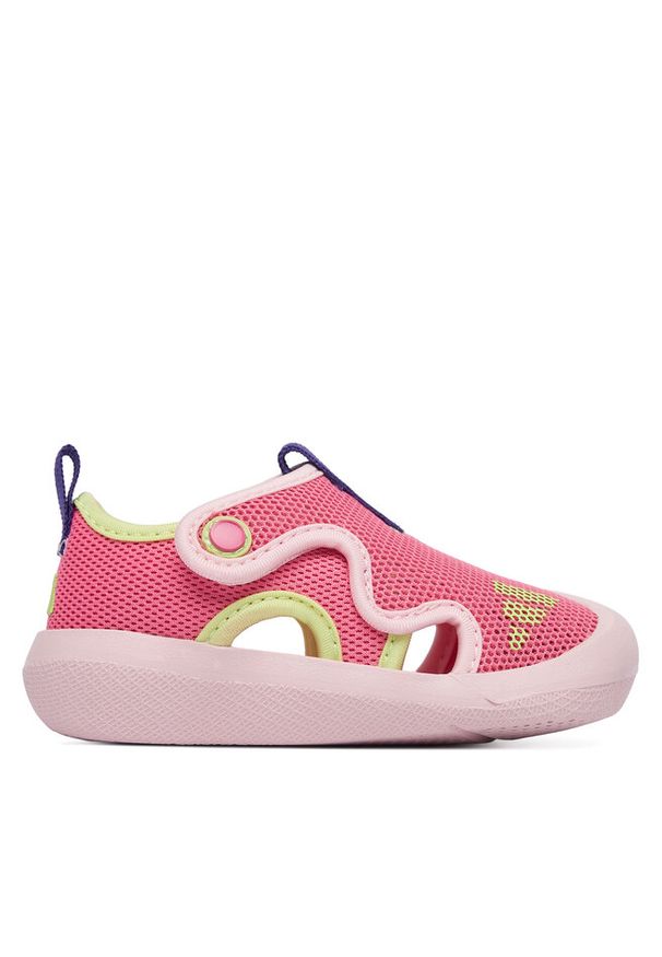 Adidas - Sandały adidas. Kolor: różowy
