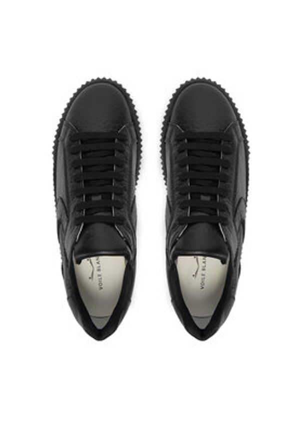 Voile Blanche Sneakersy Lipari 2017542.42.0A01 Czarny. Kolor: czarny. Materiał: skóra