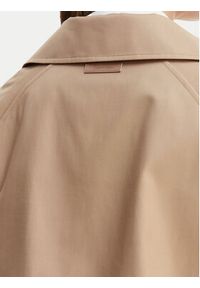 Calvin Klein Trencz LV044C501G Beżowy Regular Fit. Kolor: beżowy. Materiał: bawełna #3