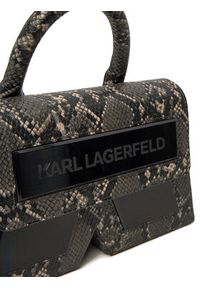 Karl Lagerfeld - KARL LAGERFELD Torebka 246W3093 Szary. Kolor: szary. Materiał: skórzane #3