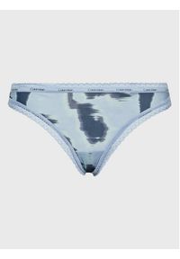Calvin Klein Underwear Komplet 3 par stringów 000QD3802E Kolorowy. Materiał: syntetyk. Wzór: kolorowy #9
