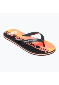 Japonki męskie Quiksilver Molokai Art 25. Kolor: pomarańczowy