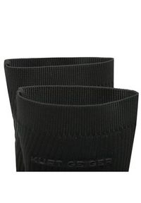Kurt Geiger Botki London Knit Sock 9106601609 Czarny. Kolor: czarny. Materiał: materiał