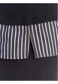 Luisa Spagnoli T-Shirt Baiadera 543155 Granatowy Regular Fit. Kolor: niebieski. Materiał: bawełna #2