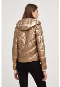 Answear Lab kurtka damska kolor złoty przejściowa. Kolor: złoty. Materiał: syntetyk. Styl: wakacyjny #2