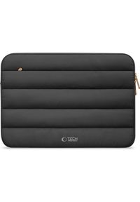 TECH-PROTECT - Etui Tech-Protect Fluffy Laptop 13-14 czarny. Kolor: czarny. Materiał: materiał. Styl: elegancki, casual