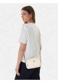 TOMMY HILFIGER - Tommy Hilfiger Torebka Th Icon Camera Bag AW0AW18120 Écru. Materiał: skórzane #1