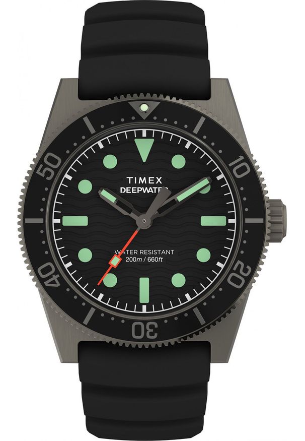 Zegarek męski Timex TW2W74700 czarny. Kolor: czarny
