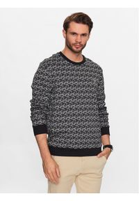 Guess Sweter M3YQ07 KBTO0 Czarny Regular Fit. Kolor: czarny. Materiał: syntetyk #1