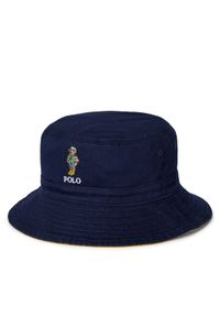 Polo Ralph Lauren Kapelusz 322958984001 Granatowy. Kolor: niebieski. Materiał: bawełna, materiał