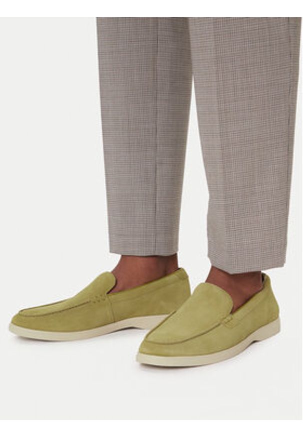 Clarks Półbuty Torford Easy 26180893 Zielony. Kolor: zielony. Materiał: zamsz, skóra
