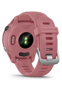 GARMIN - Zegarek sportowy Garmin Forerunner 255s różowy. Kolor: różowy. Styl: sportowy