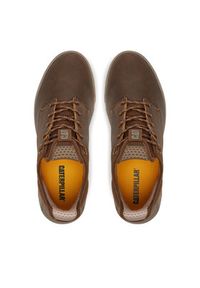 CAT Footwear Sneakersy P726318 Brązowy. Kolor: brązowy. Materiał: skóra #6