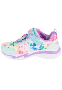 skechers - Buty sportowe Sneakersy dziewczęce, Snuggle Sneaks - Skech Squad. Kolor: zielony. Sport: turystyka piesza