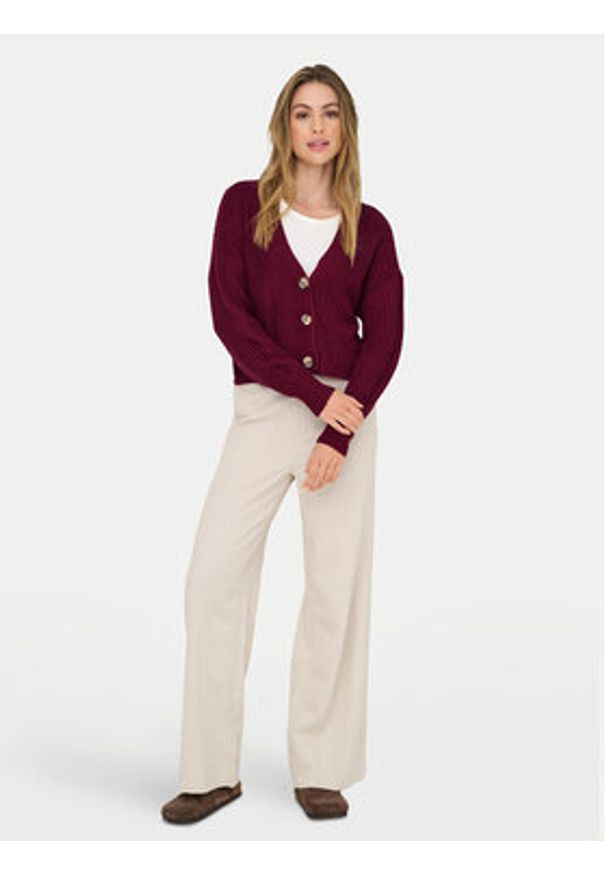 only - ONLY Kardigan Carol 15211521 Kolorowy Regular Fit. Materiał: syntetyk. Wzór: kolorowy