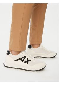 Armani Exchange Sneakersy XM001960 AF19388 M0017 Biały. Kolor: biały. Materiał: skóra, zamsz #1