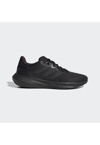 Buty do biegania dla dorosłych Adidas Runfalcon 3 Shoes. Kolor: czarny, szary, zielony, wielokolorowy, brązowy. Materiał: guma, syntetyk, tkanina, materiał. Sport: bieganie