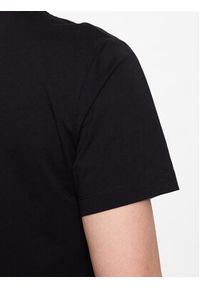Trussardi Jeans - Trussardi T-Shirt 52T00735 Czarny Regular Fit. Kolor: czarny. Materiał: bawełna #5