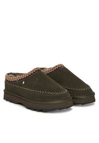 EMU Australia Śniegowce Sharky Adventure Scuff W13239 Khaki. Kolor: brązowy. Materiał: skóra #5