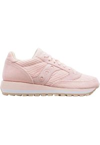 Buty Kobieta Saucony Jazz Triple róża. Kolor: różowy. Materiał: skóra, tkanina. Sport: turystyka piesza #1